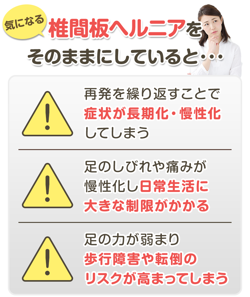 そのままにしていると